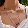 Collar De Cuentas Negras - Imagen 2