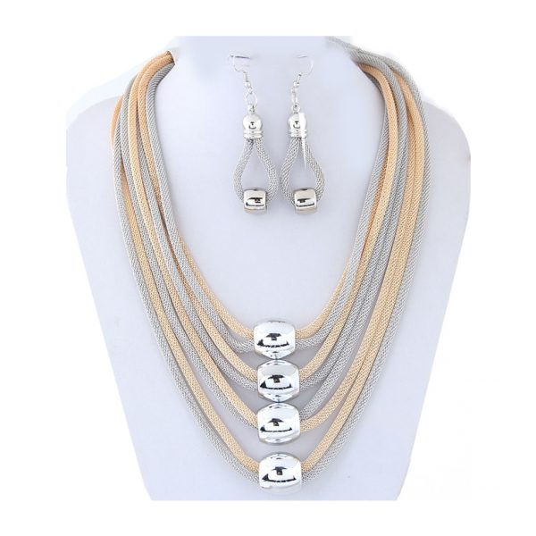 Conjunto De Collar & Aretes temperamento