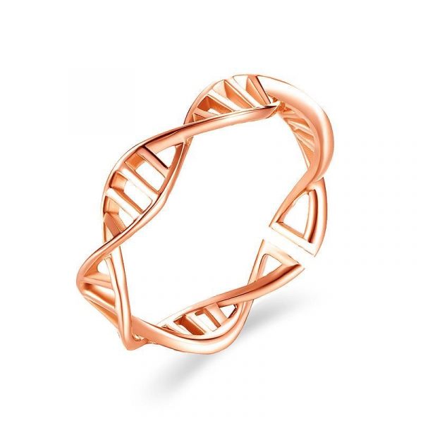 Anillo Dorado Rosa -ADN