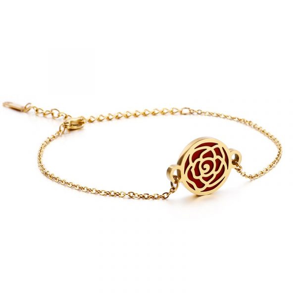 Pulsera De Flores Huecas